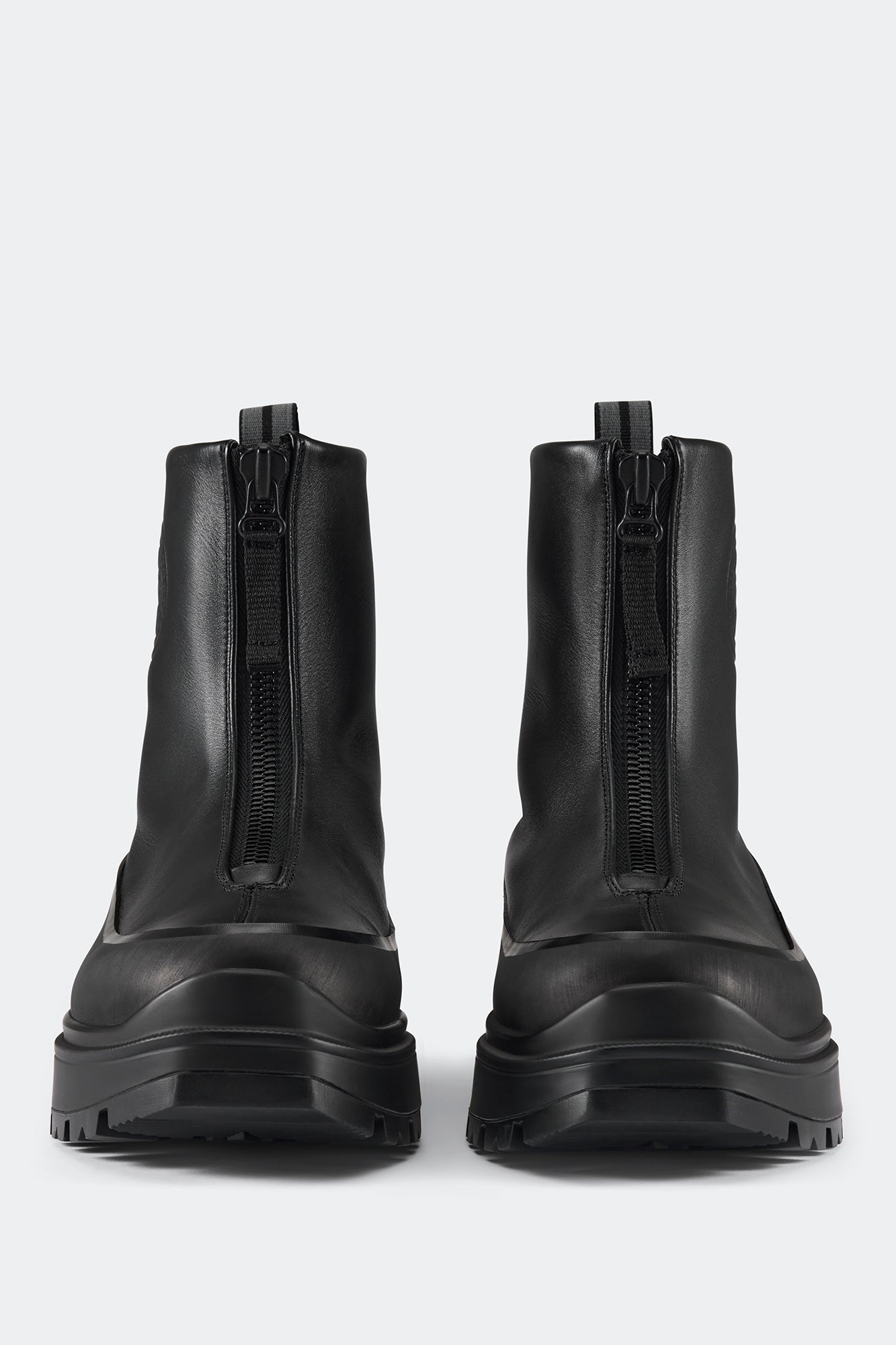Kya Zip-up Boot - Black