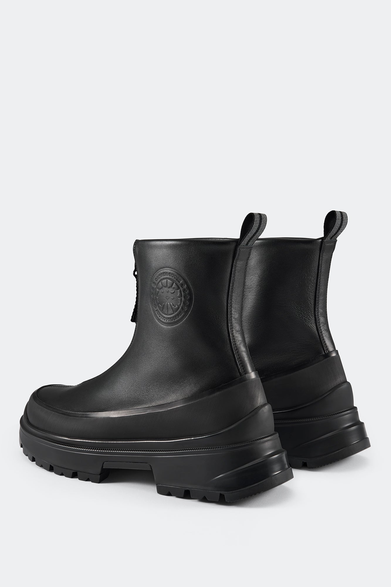 Kya Zip-up Boot - Black