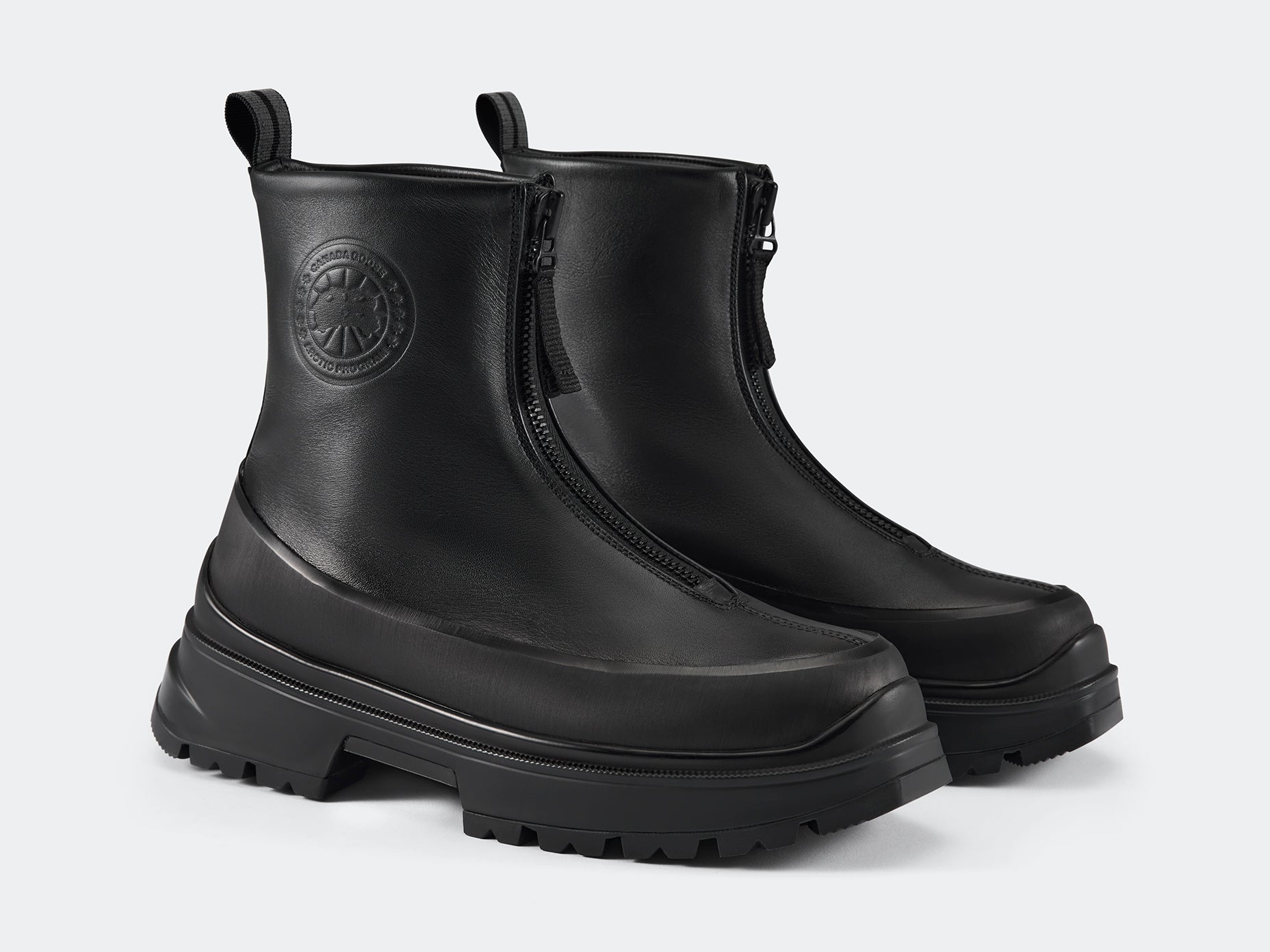 Kya Zip-up Boot - Black