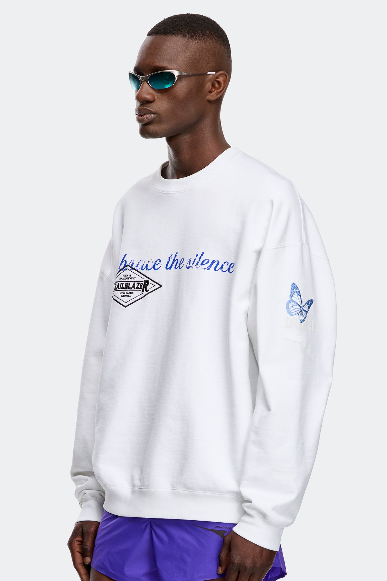 Dawn Crew Relaxed - Graphic - Bold White