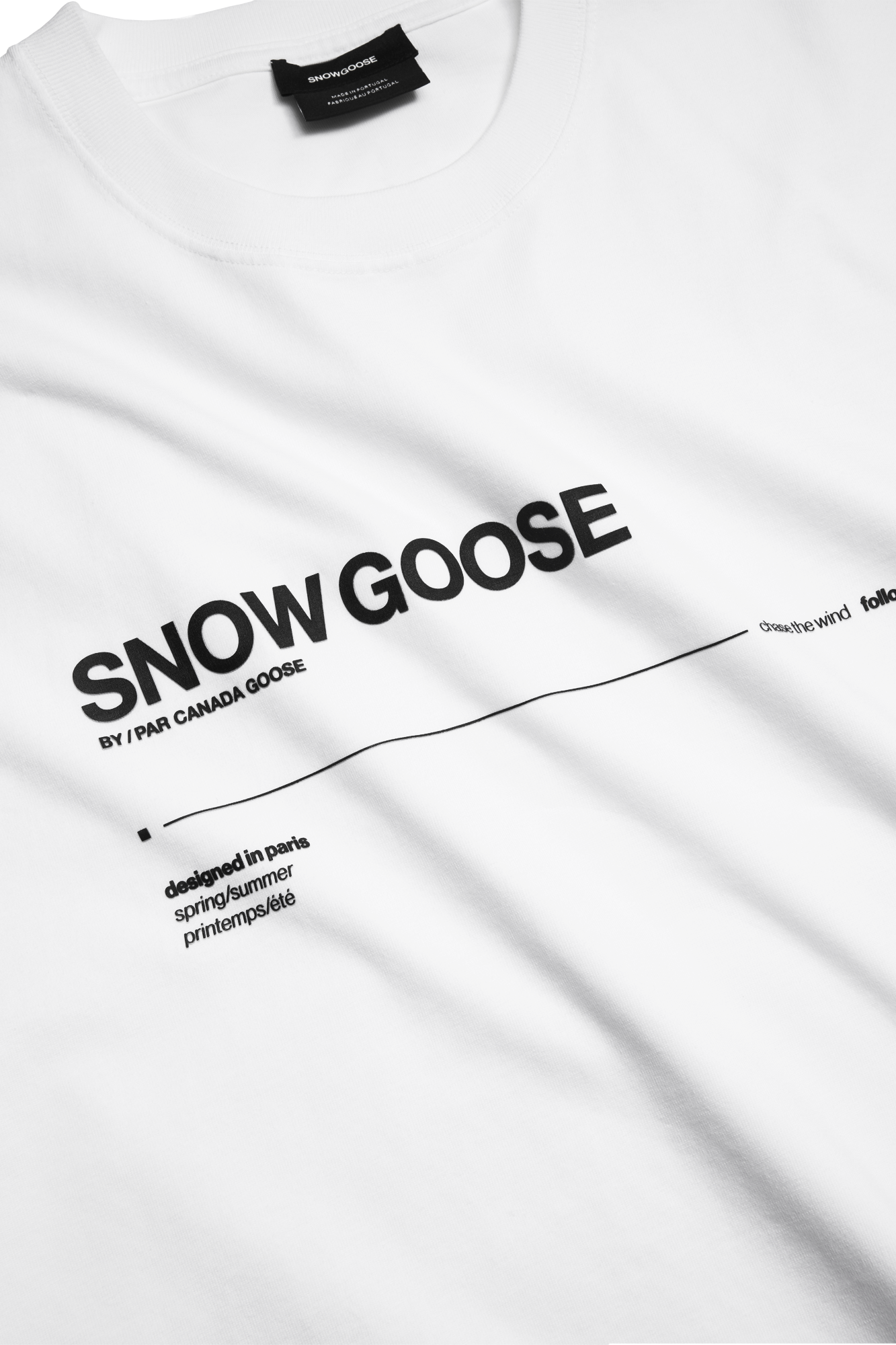 Zenith Tee - Chase The Wind White - Image 6