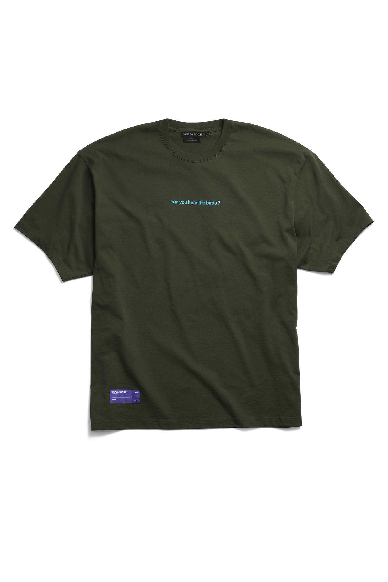 Zenith Tee - Moss Khaki