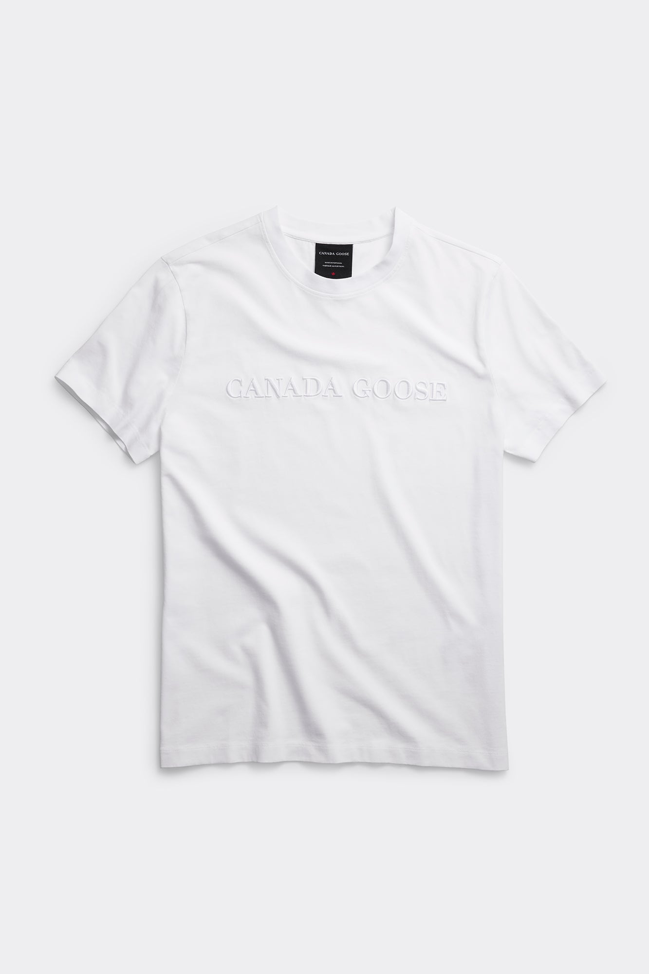 Emersen Embroidered Crewneck T-Shirt (Men) - White