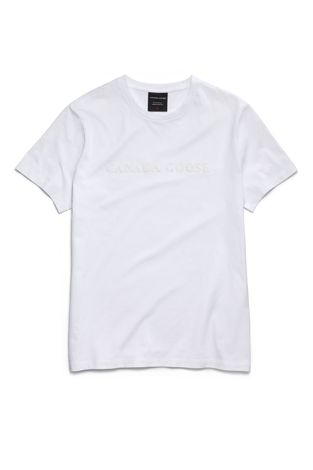 Emersen Embossed Crewneck T-Shirt (Men) - White