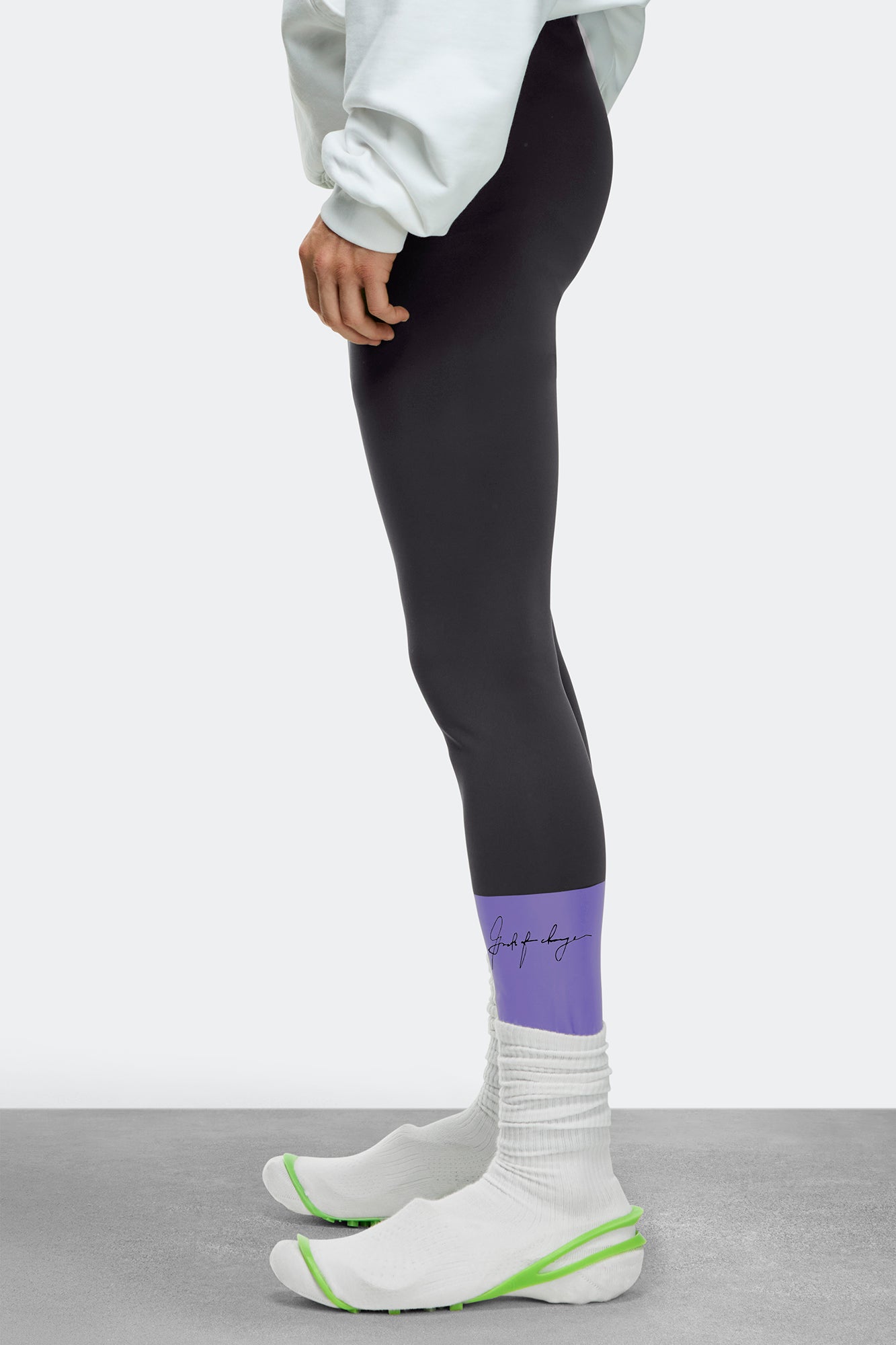Apex Legging (Men) - Penn Grey