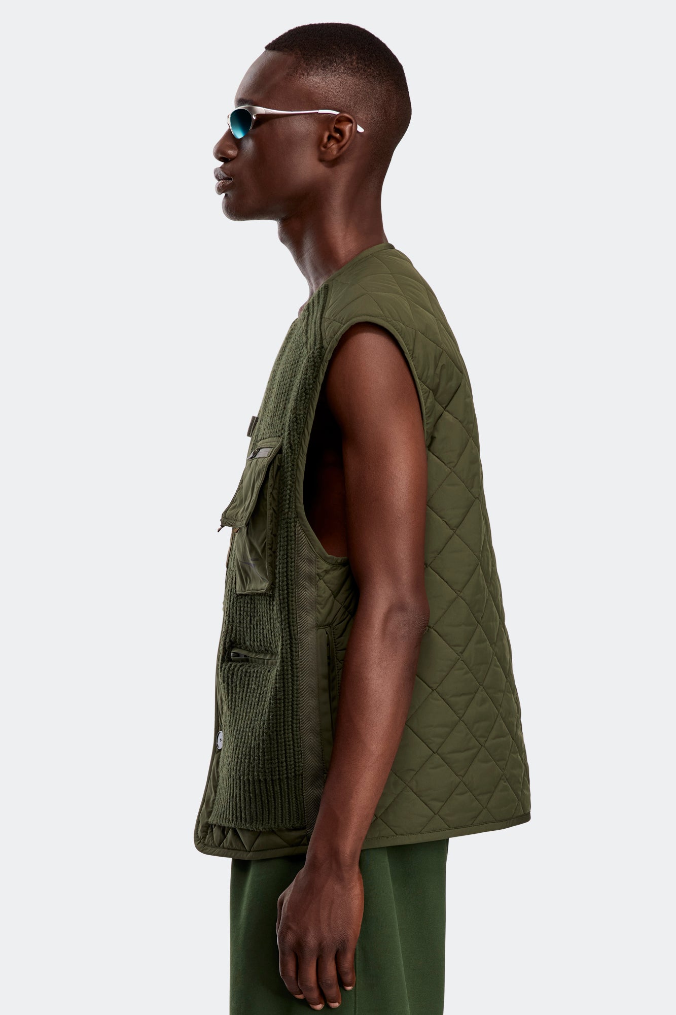 Solstice Vest - Evergreen Khaki - Image 3