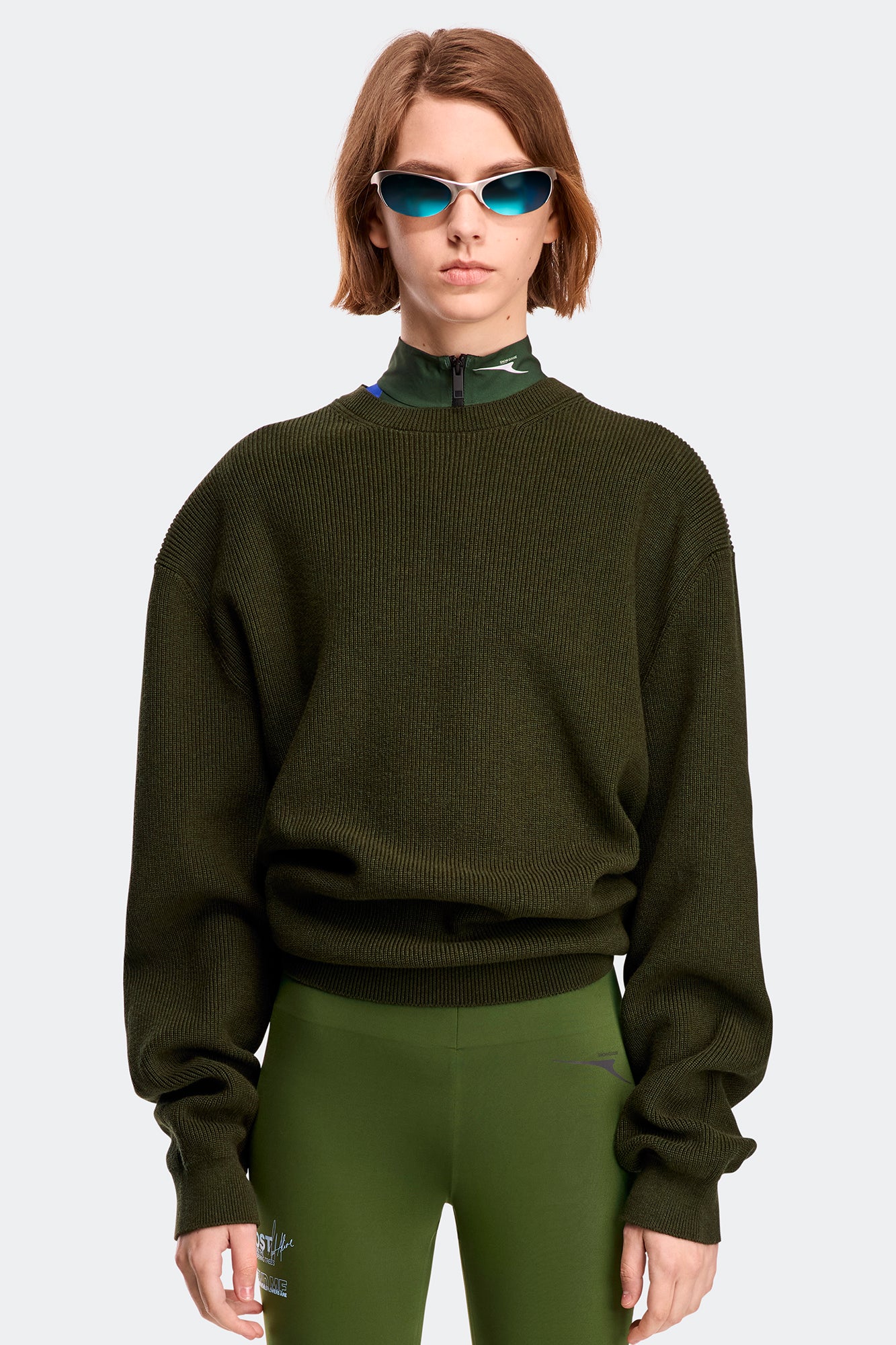 Odyssey Knit Sweater - Fern