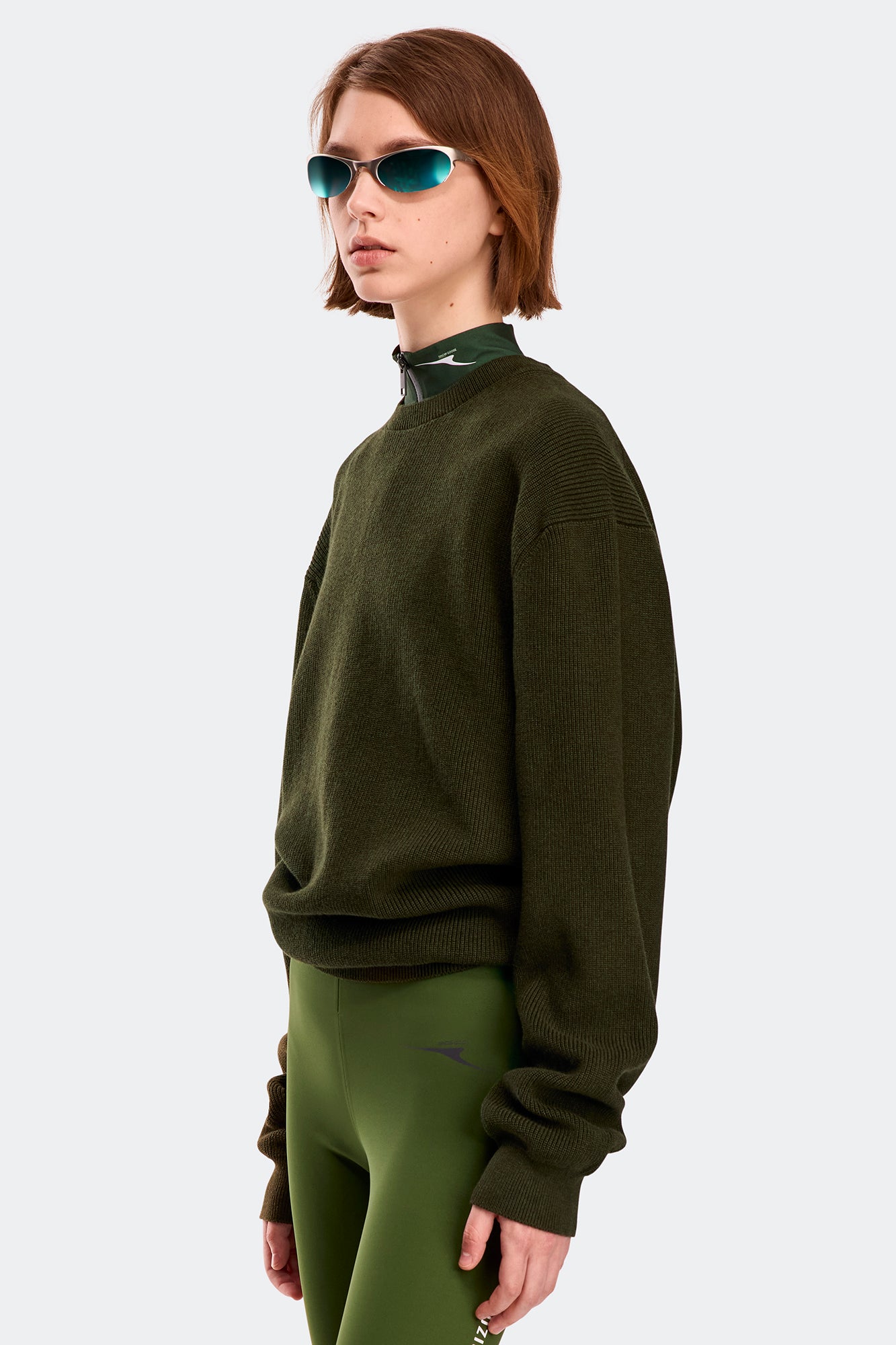 Odyssey Knit Sweater - Fern
