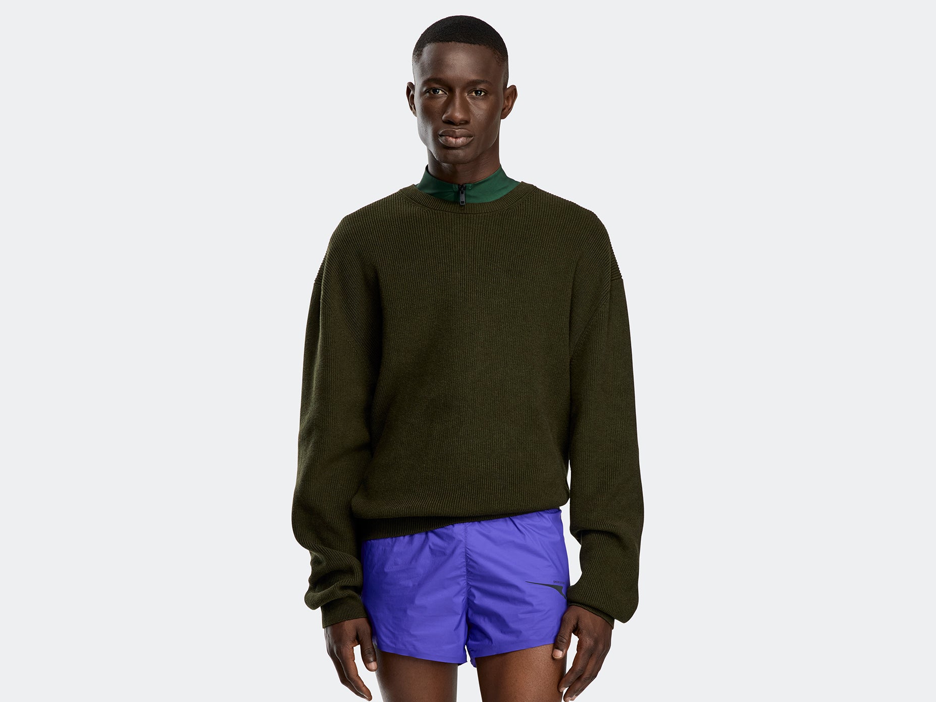 Odyssey Knit Sweater - Fern