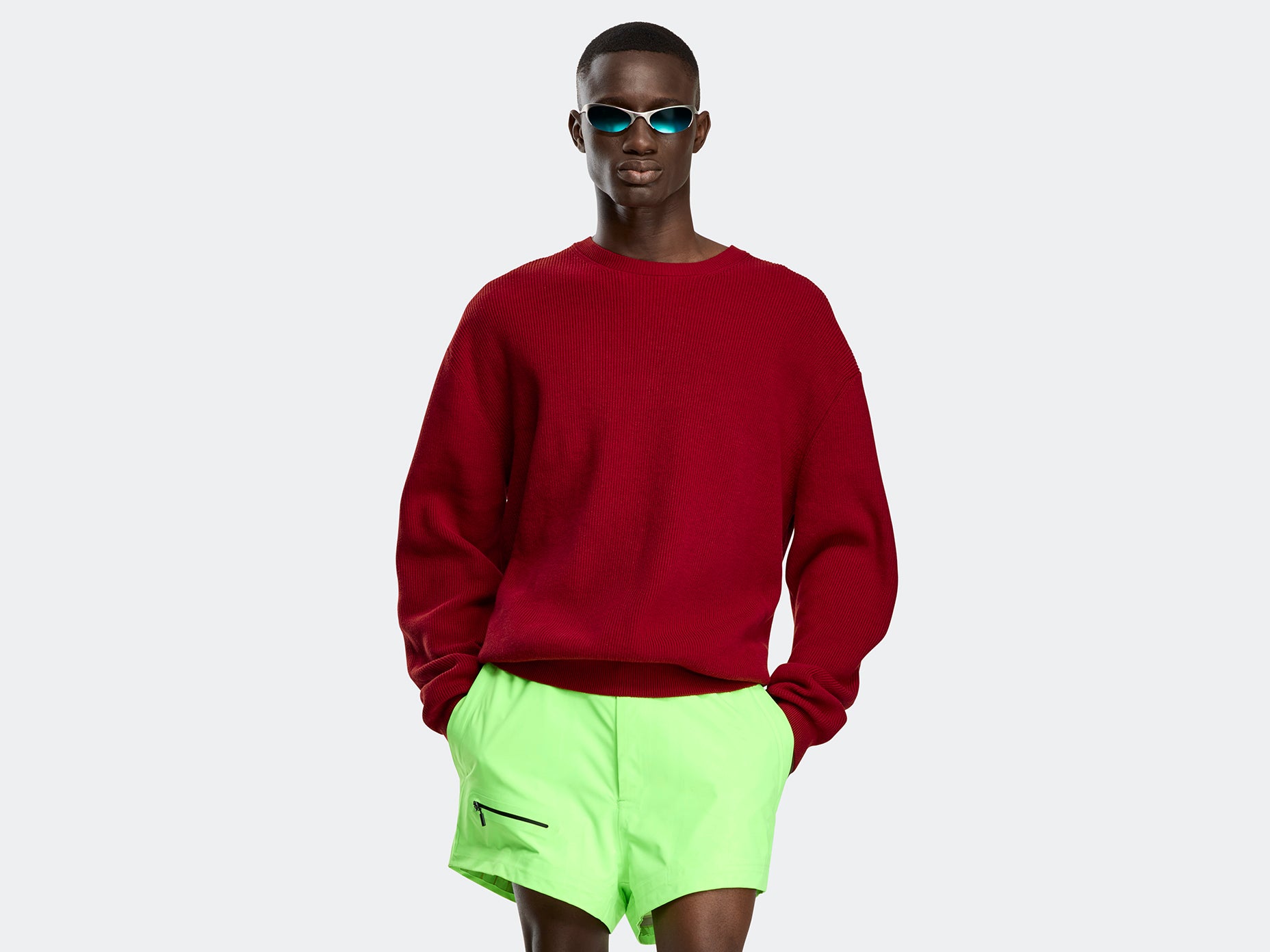 Odyssey Knit Sweater - Spice Red