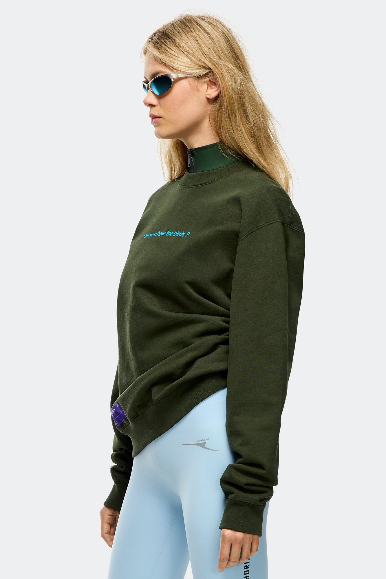 Dawn Crew - Graphic - Moss Khaki