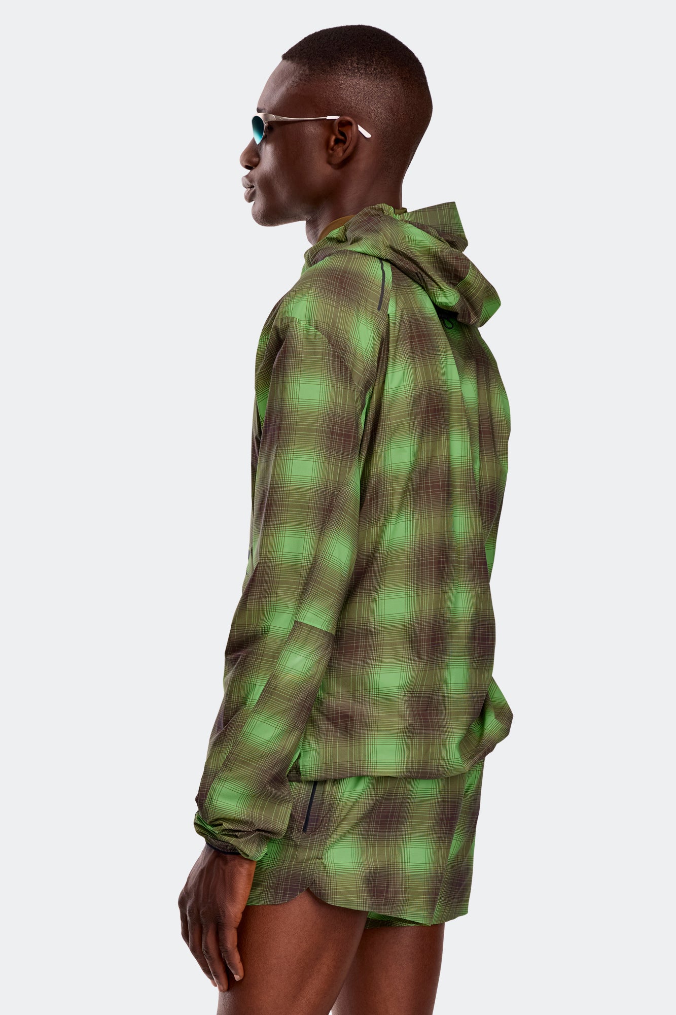 Zephyr Jacket - Print - Neon Plaid