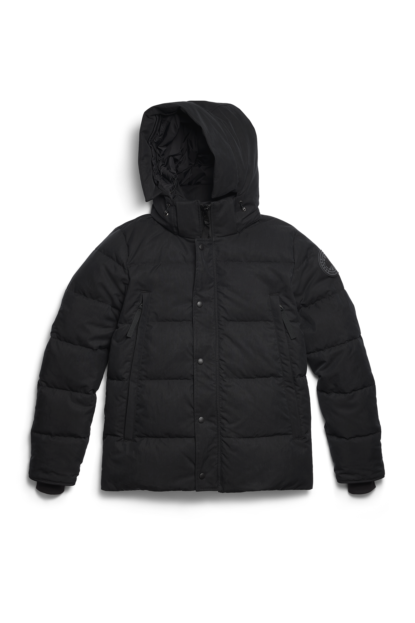 Wyndham Parka Crinkle Cotton (Men) - Black