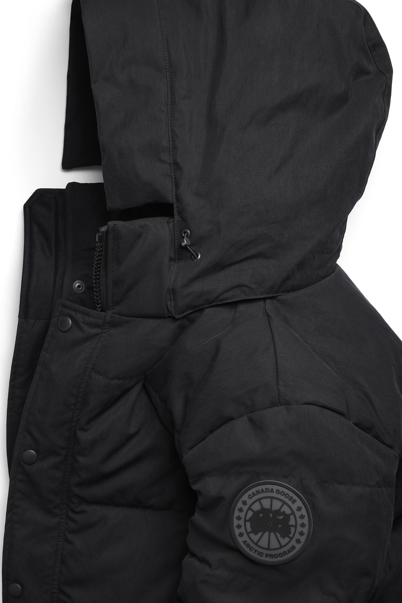 Wyndham Parka Crinkle Cotton (Men) - Black - Image 7