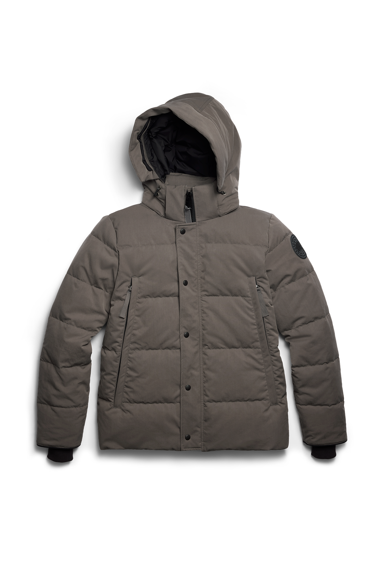 Wyndham Parka Crinkle Cotton (Men) - Coastal Grey