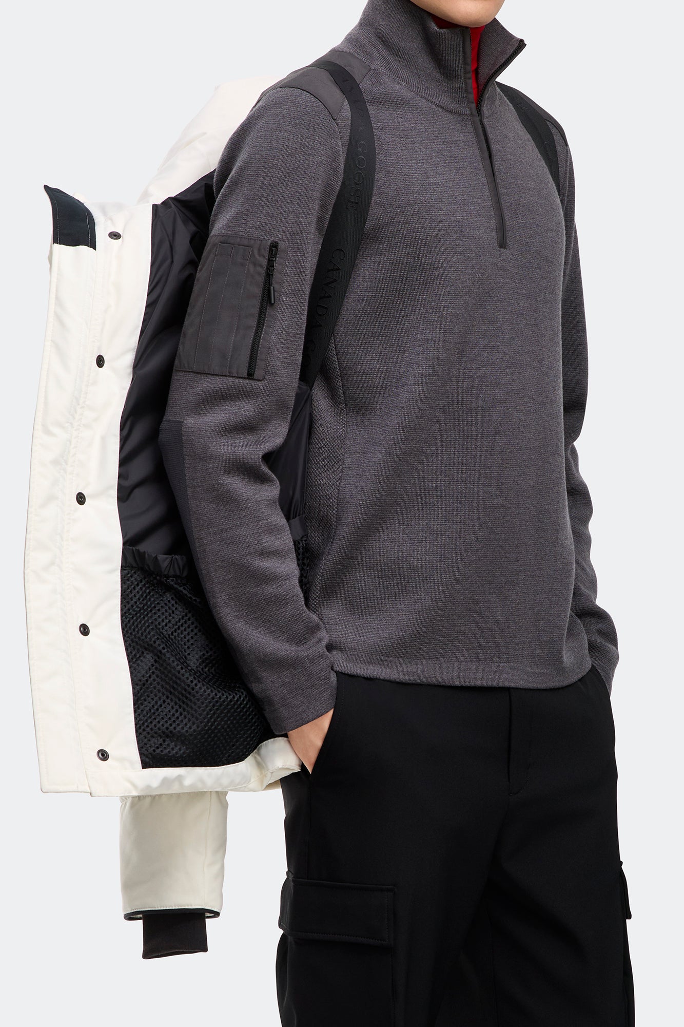 Wyndham Parka Black Label (Men) - North Star White