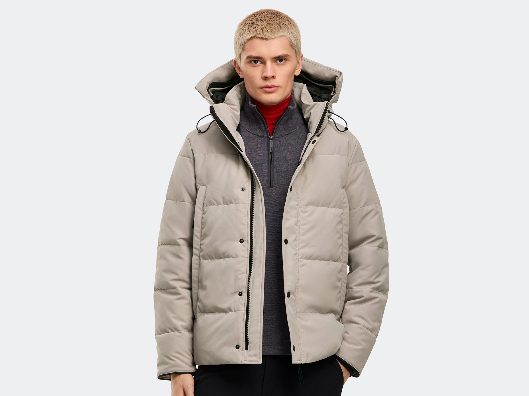 Wyndham Parka Black Label (Men) - Limestone