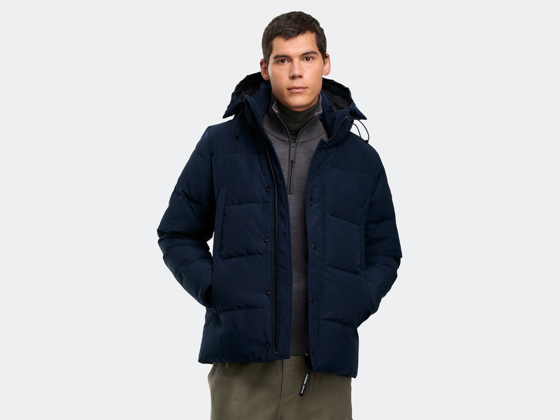 Wyndham Parka (Men) - Atlantic Navy