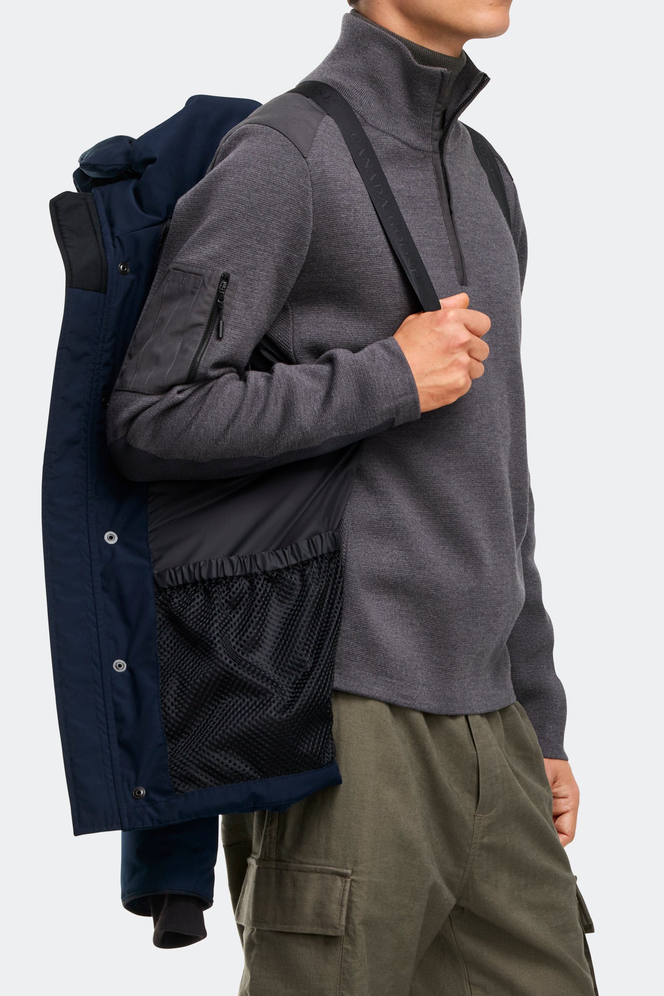 Wyndham Parka (Men) - Atlantic Navy