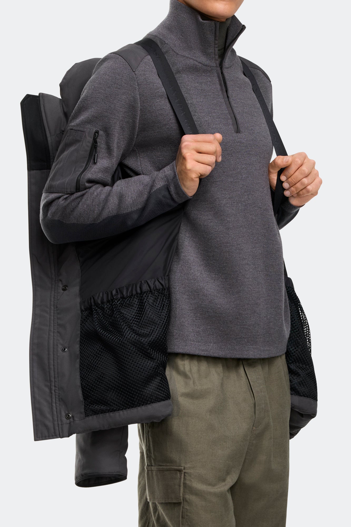 Wyndham Parka (Men) - Granite Grey