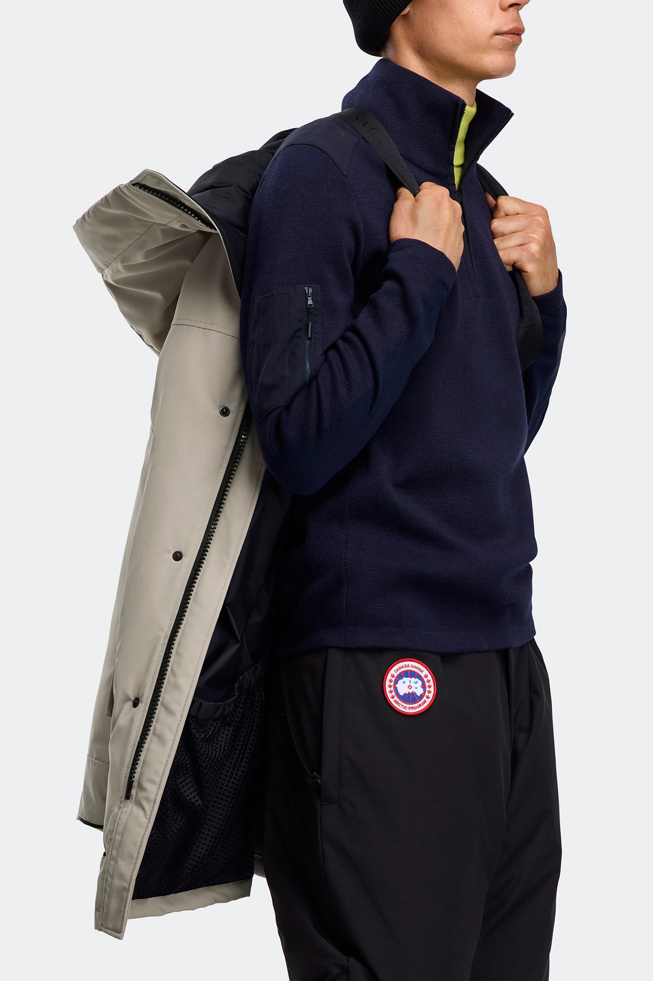 Langford Parka Black Label (Men) - Limestone