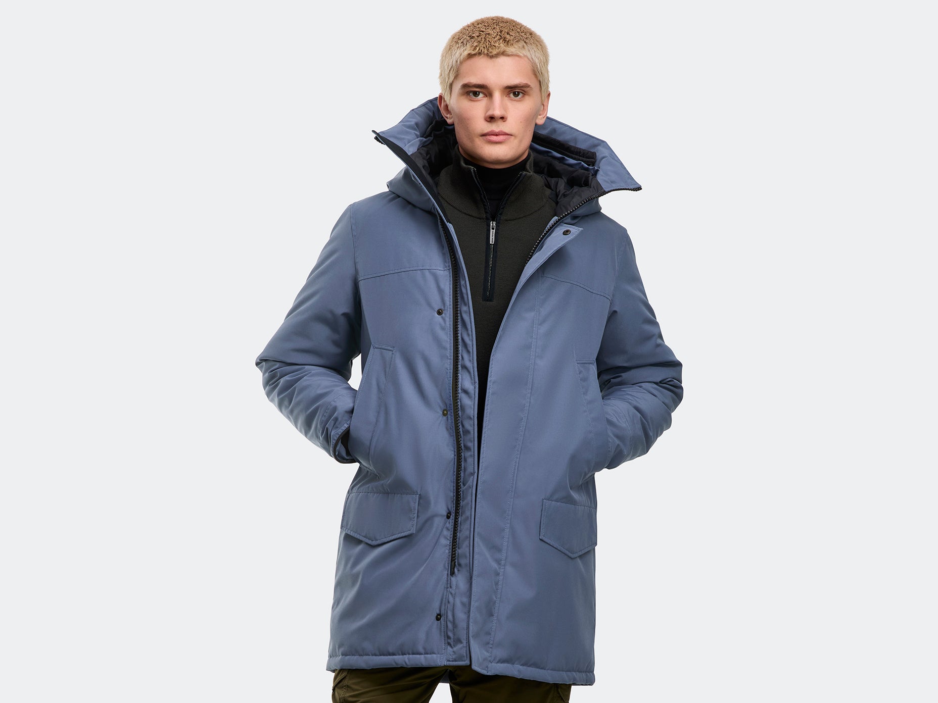 Langford Parka (Men) - Ozone Blue