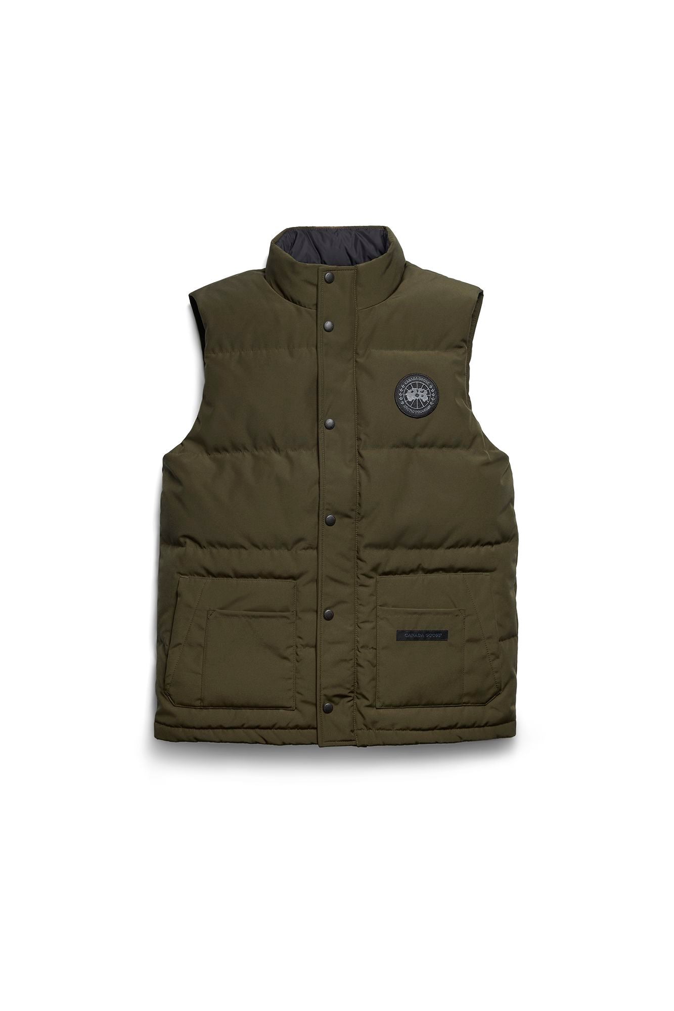 Freestyle Crew Vest Black Label (Men) - Military Green