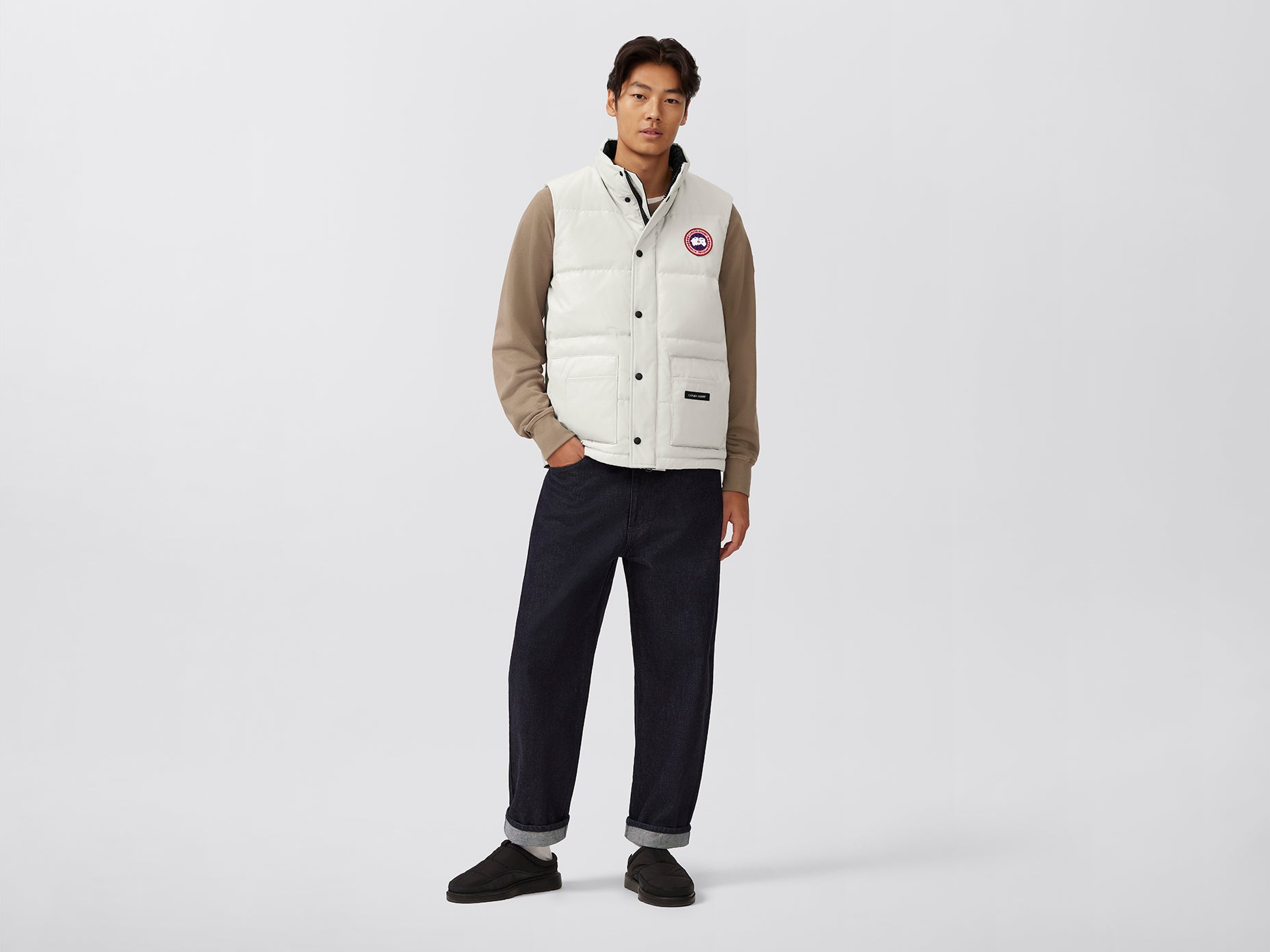 Freestyle Crew Vest PBI - North Star White