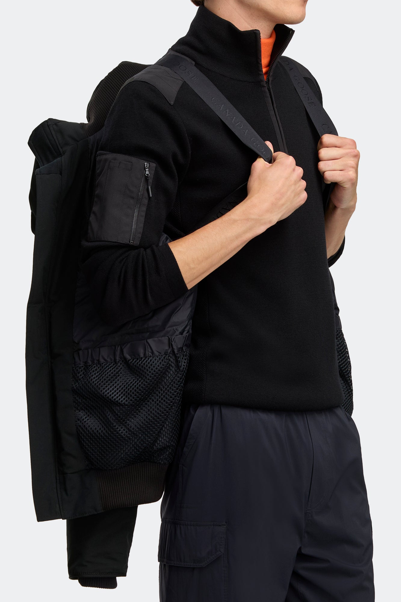 Borden Bomber Black Label (Men) - Black - Image 7