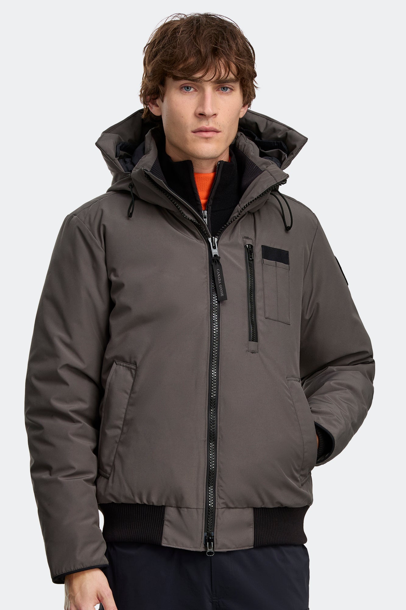 Borden Bomber Black Label (Men) - Coastal Grey