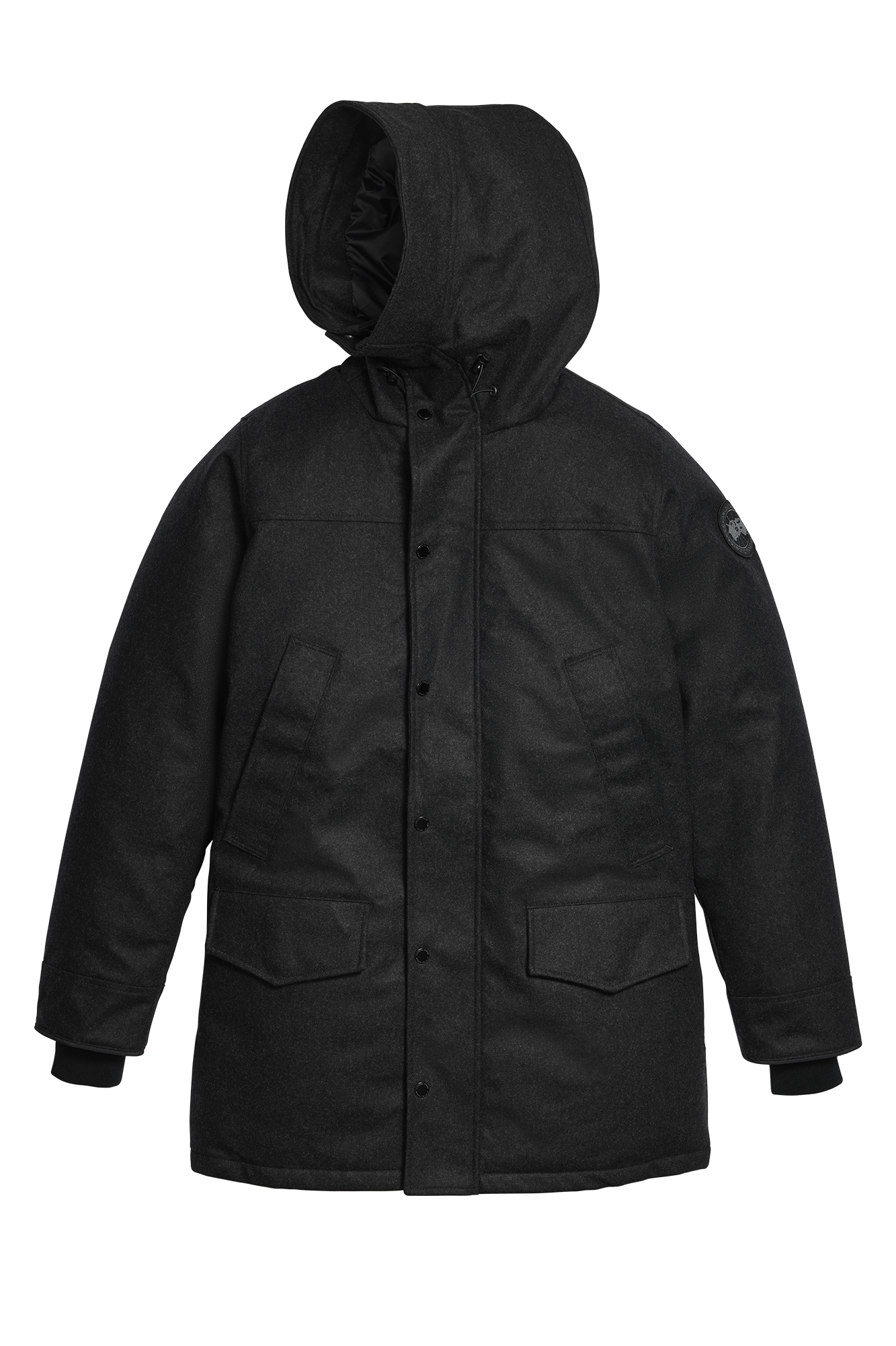 Langford Parka Wool (Men) - Carbon Melange