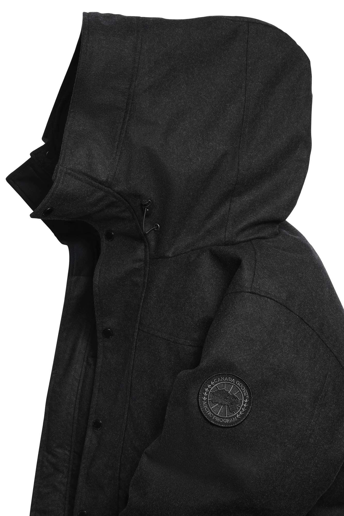 Langford Parka Wool (Men) - Carbon Melange
