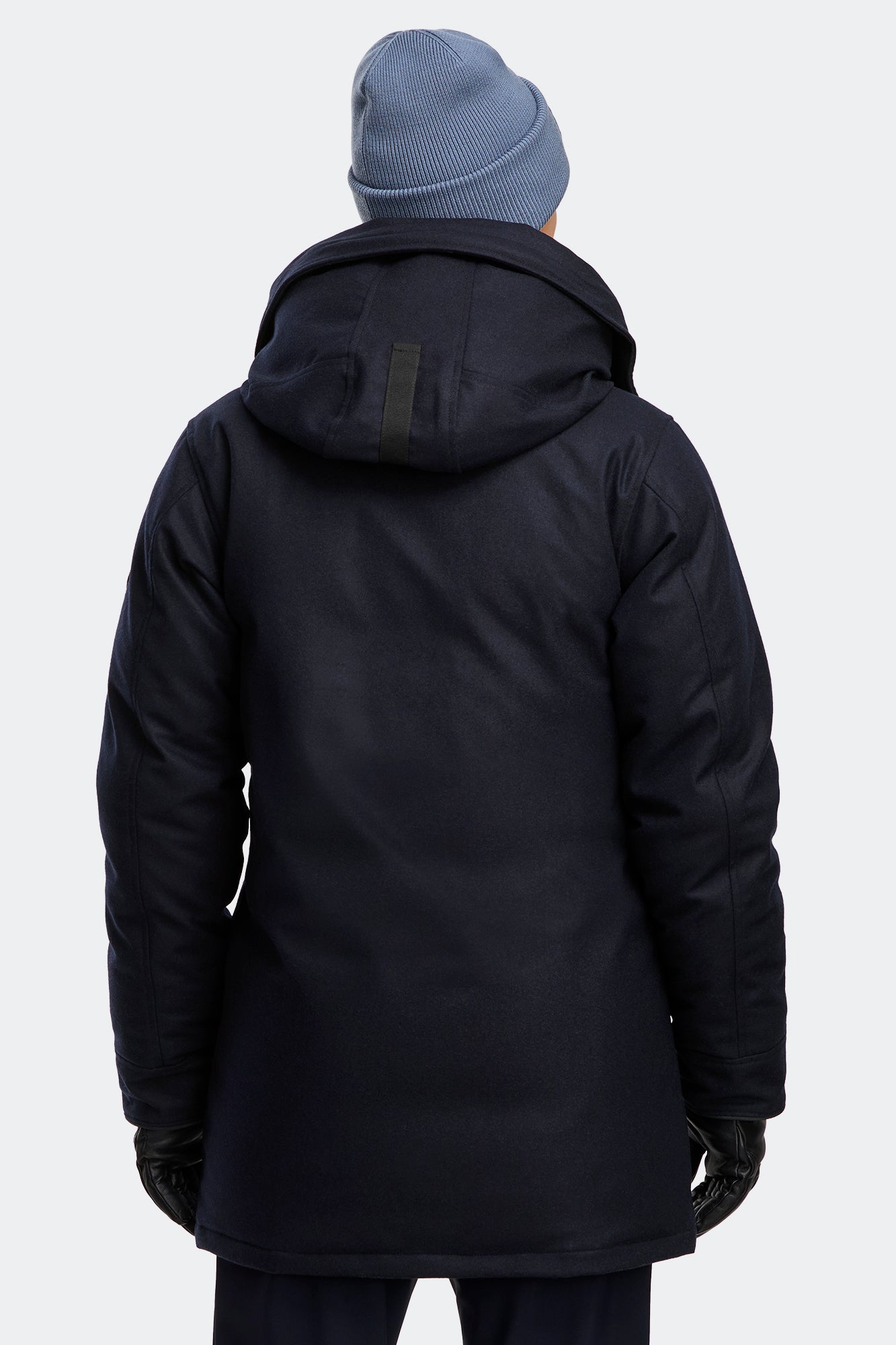 Langford Parka Wool (Men) - Atlantic Navy Melange