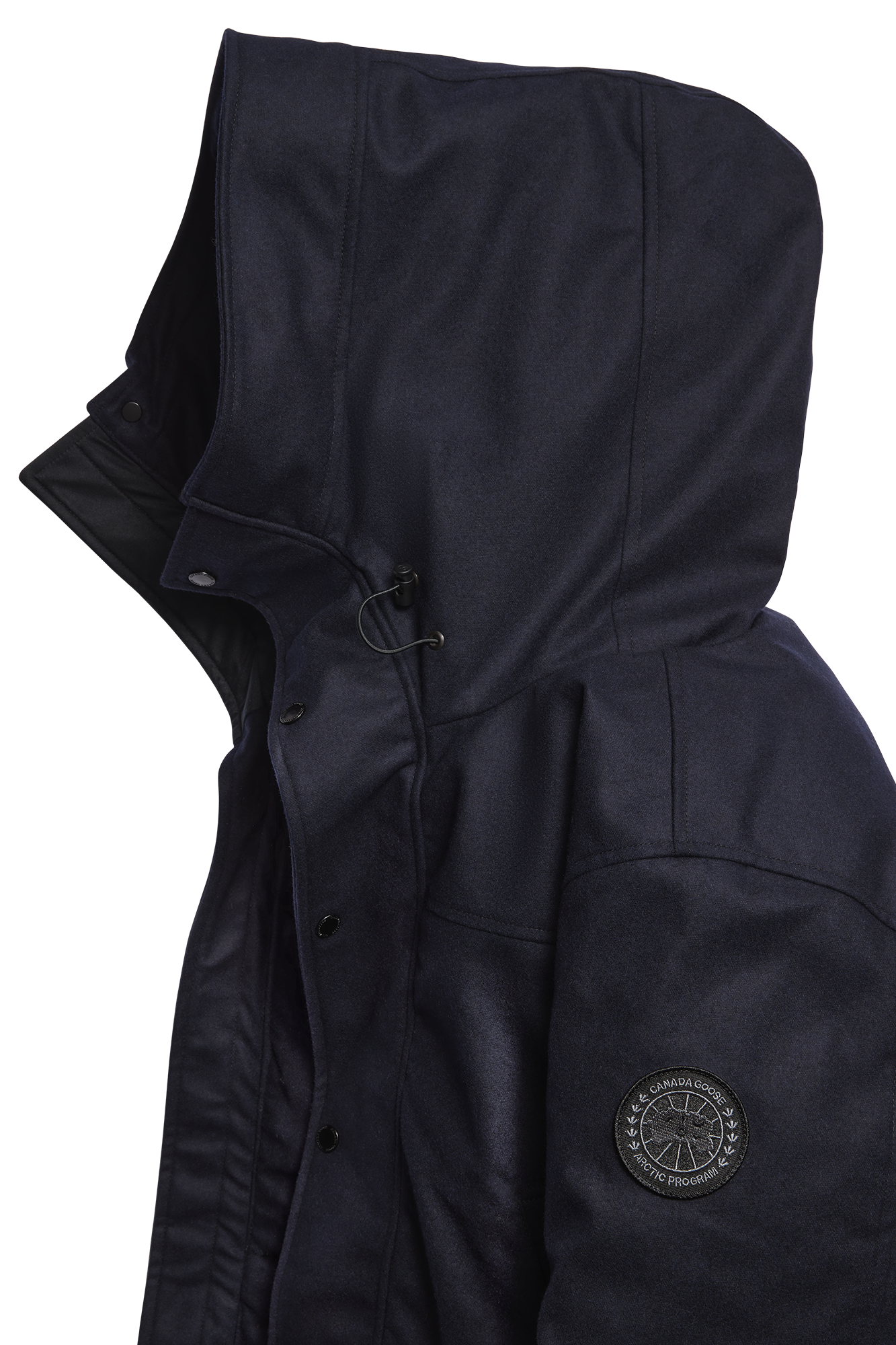 Langford Parka Wool (Men) - Atlantic Navy Melange