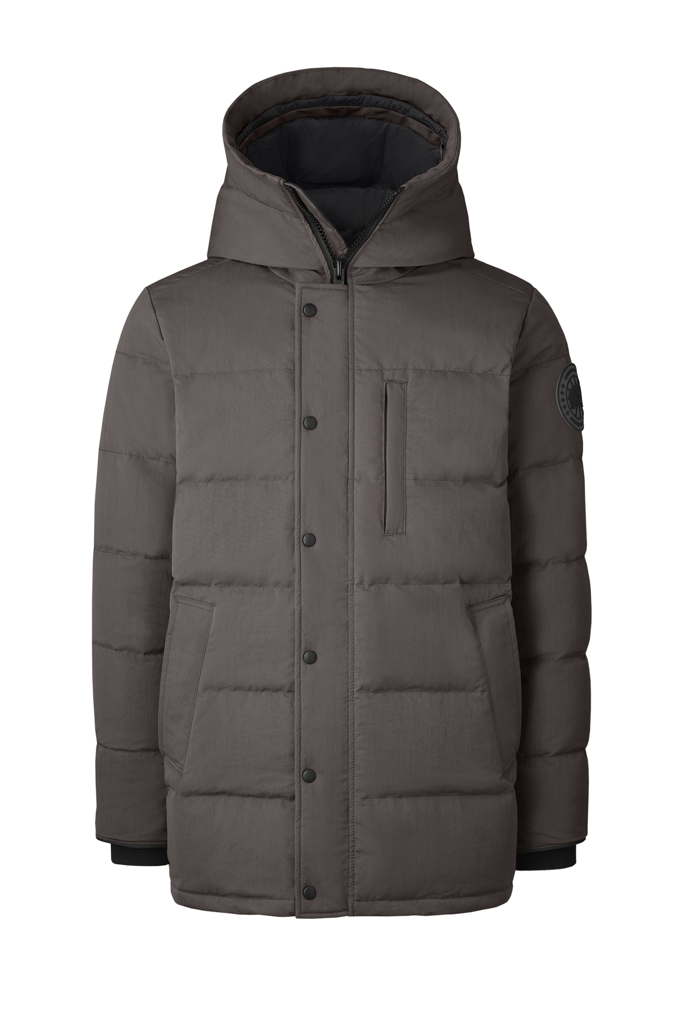 Carson Parka Crinkle Cotton (Men) - Coastal Grey
