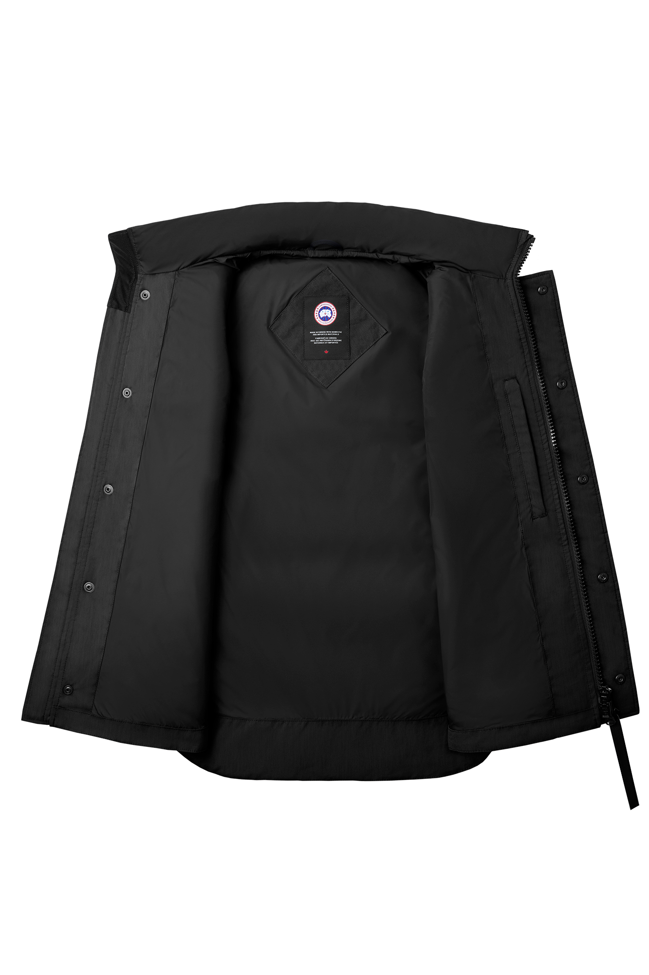 Garson Vest Crinkle Cotton (Men) - Black