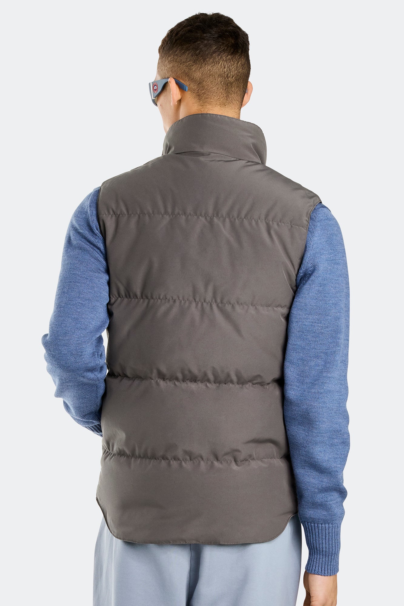 Garson Vest Black Label (Men) - Coastal Grey