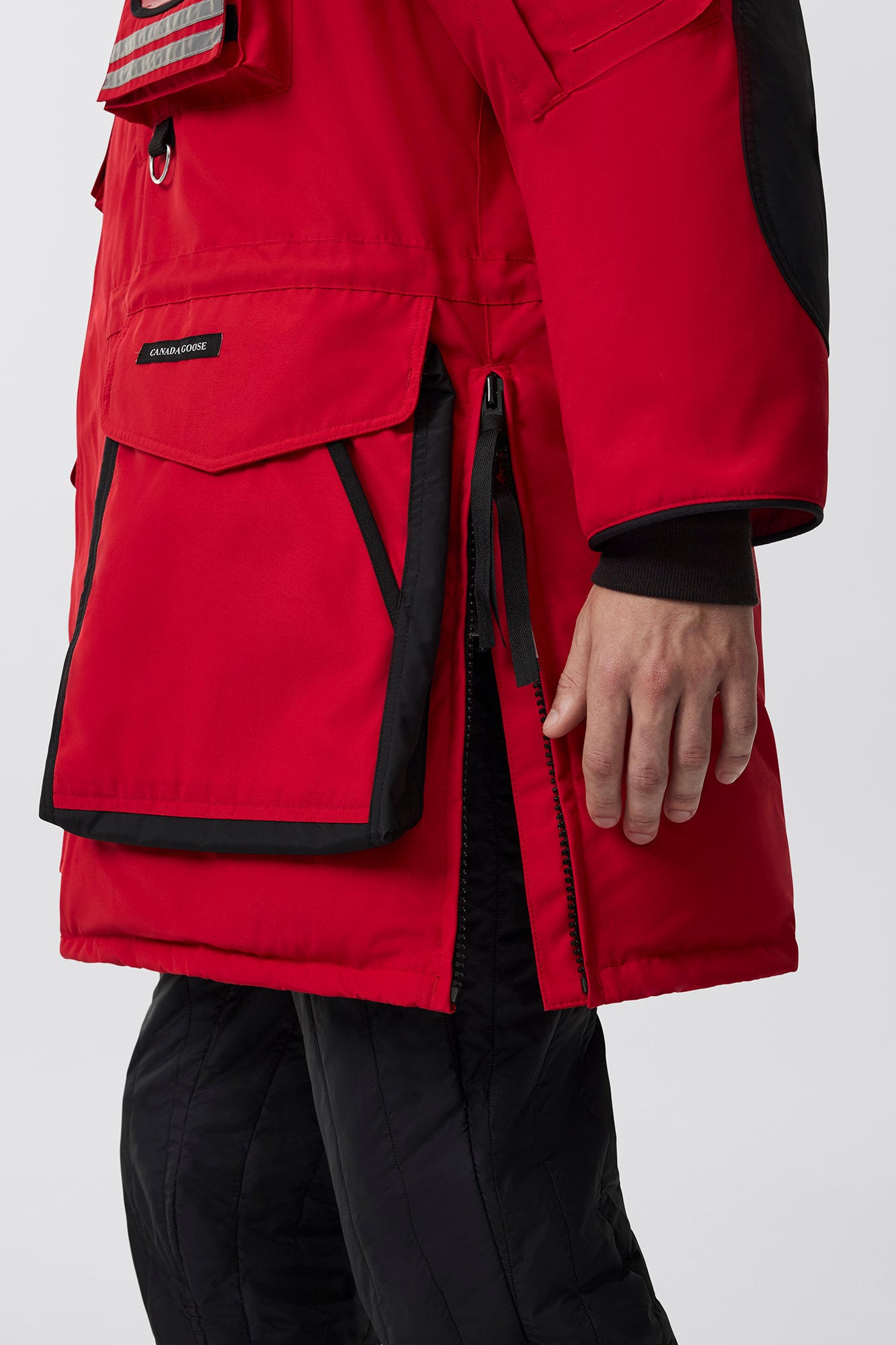 Snow Mantra Parka (Men) - Fortune Red - Image 7