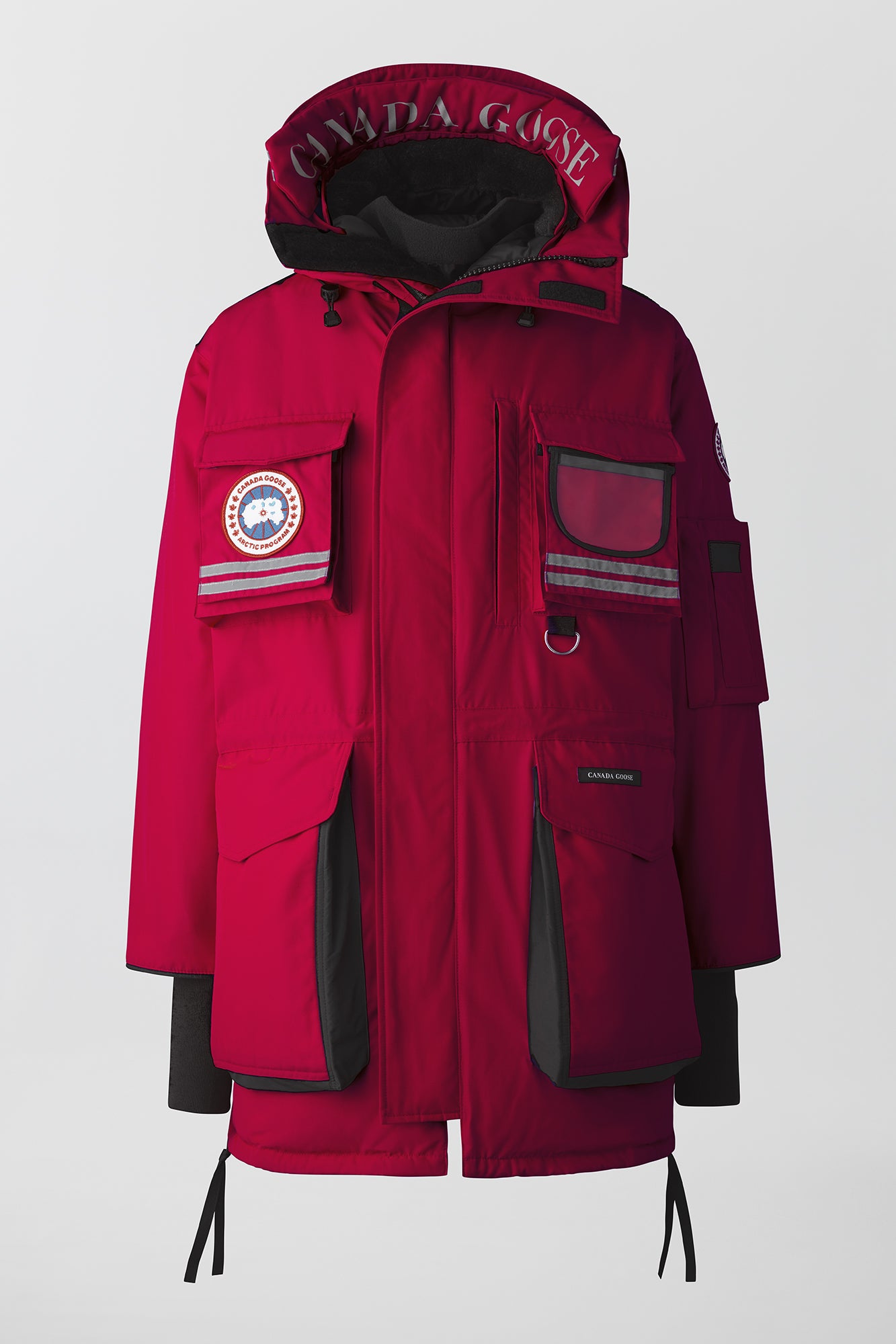 Snow Mantra Parka (Men) - Fortune Red - Image 8