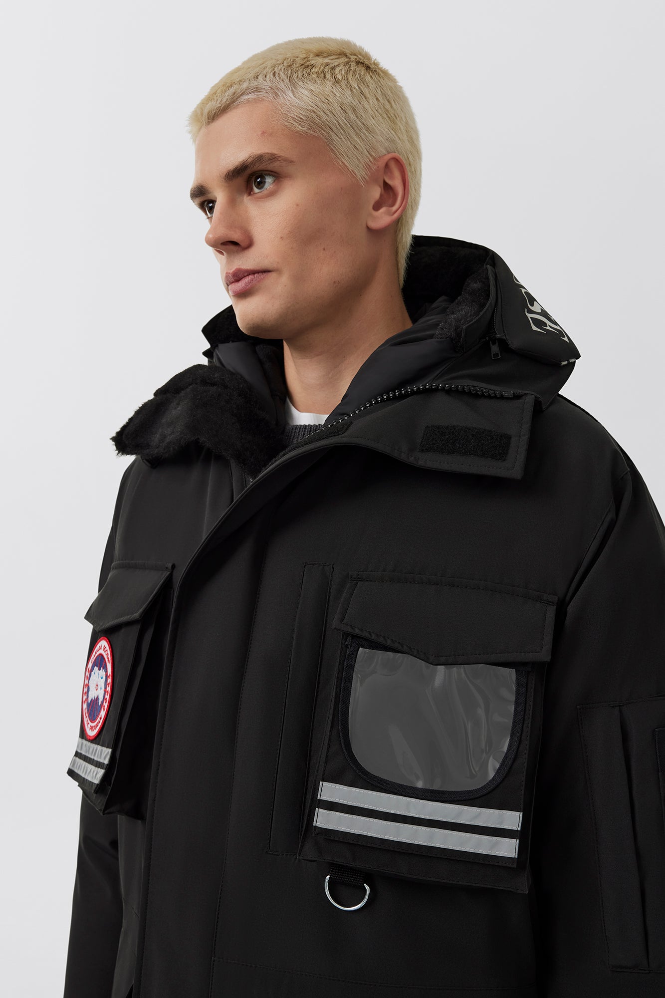 Snow Mantra Parka (Men) - Black - Image 6