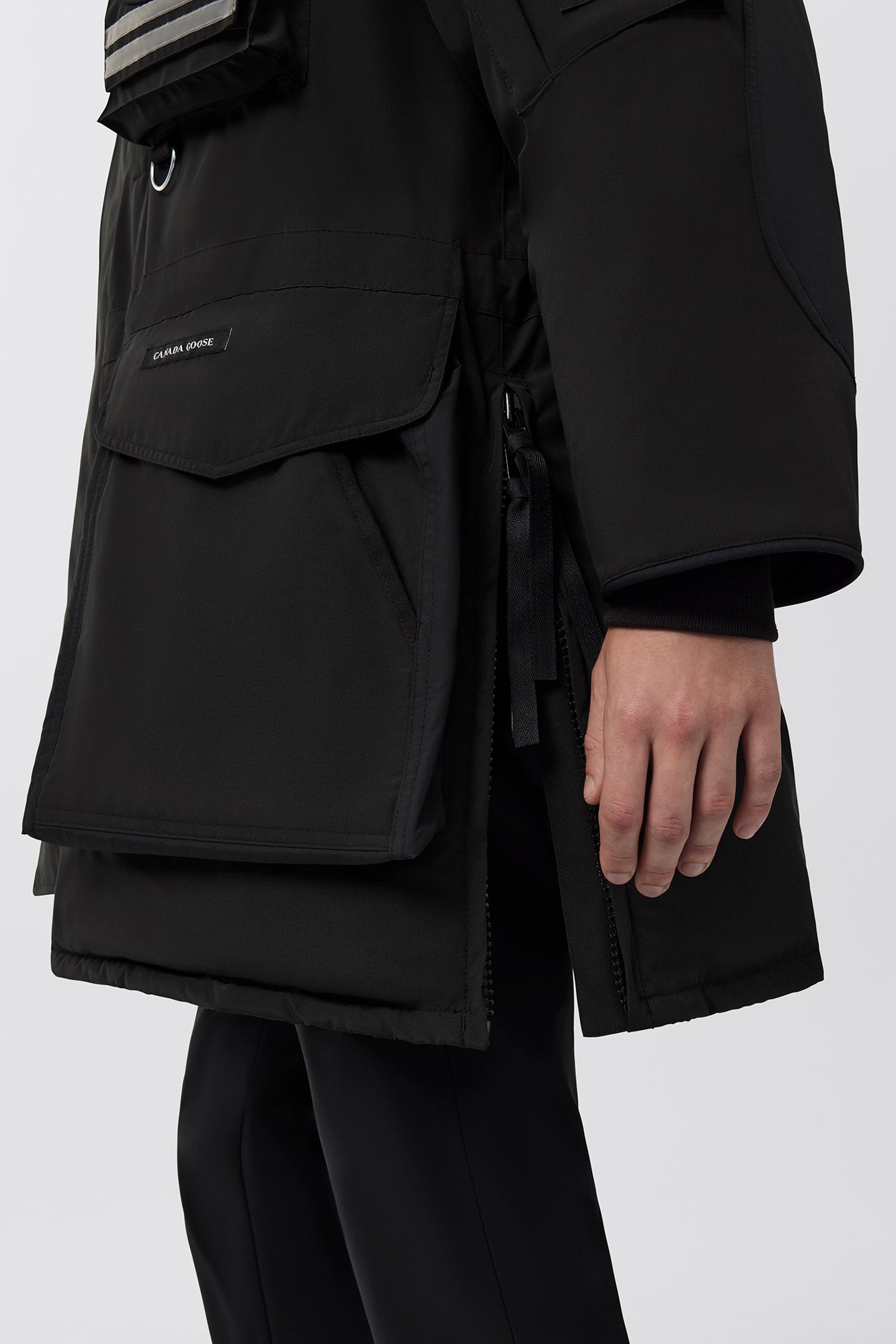 Snow Mantra Parka (Men) - Black - Image 7