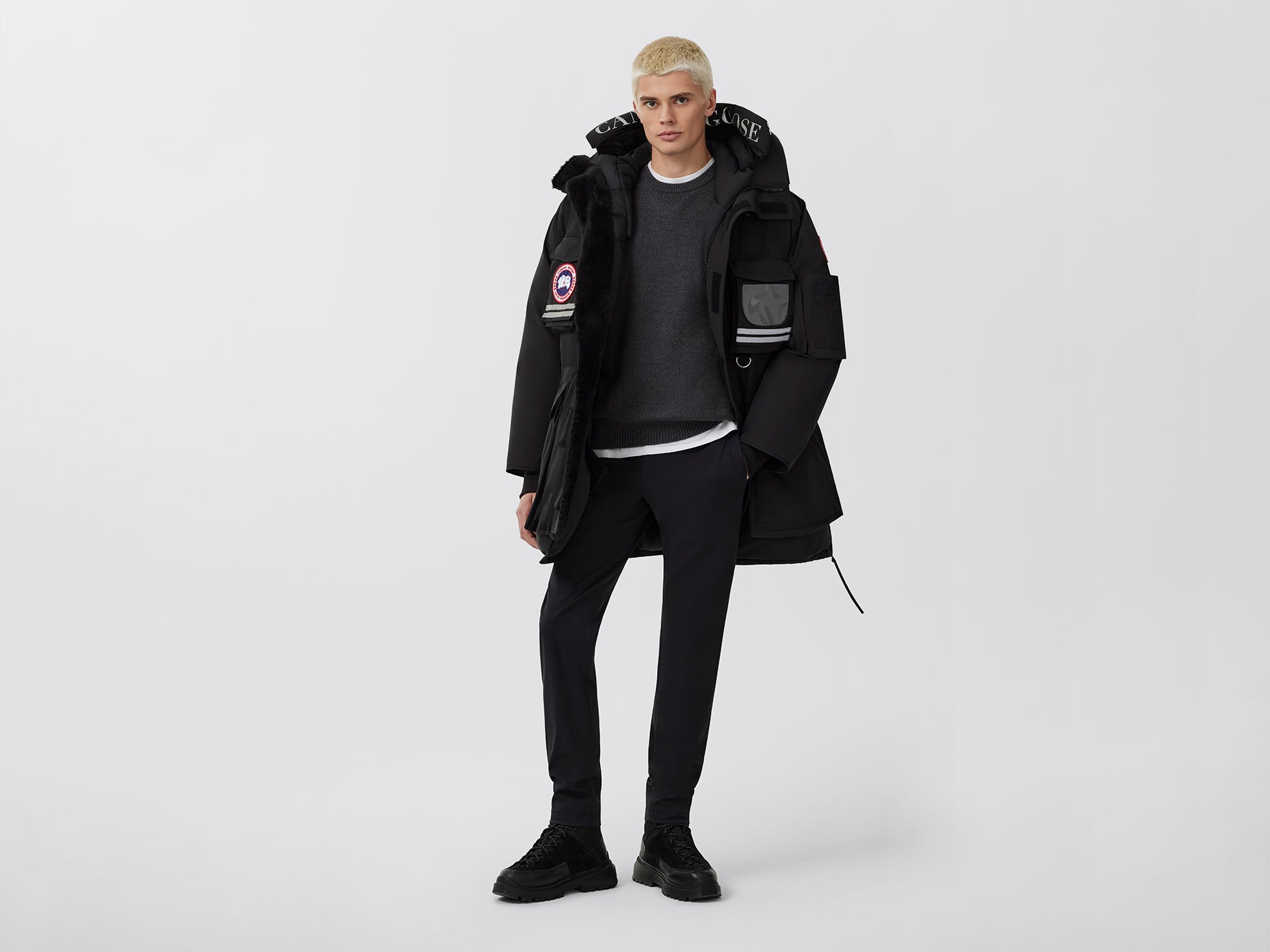 Snow Mantra Parka (Men) - Black