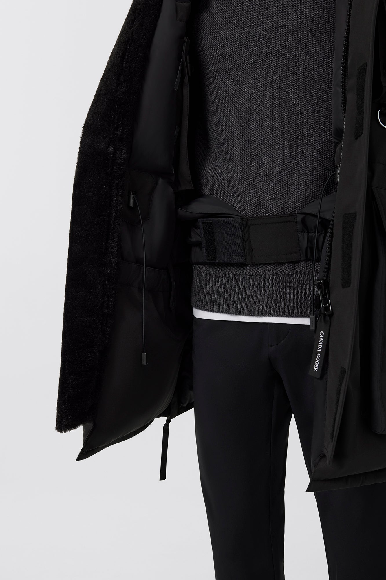 Snow Mantra Parka (Men) - Black - Image 8