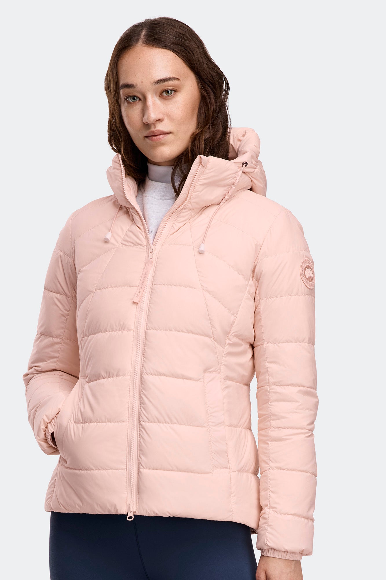 Abbott Hoodie Tonal Label - Vintage Rose