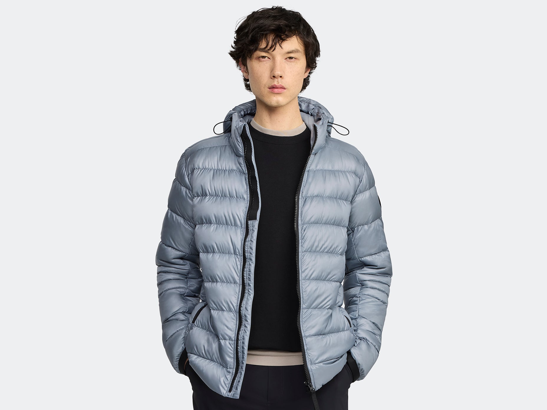 Crofton Hoodie Black Label - Light Ozone Blue