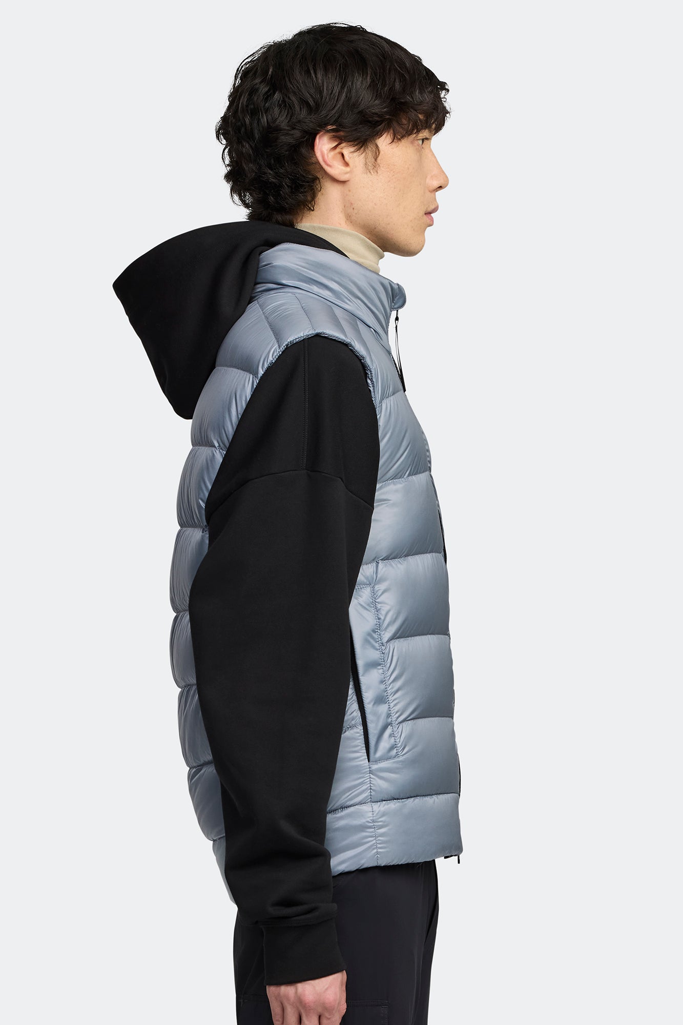 Crofton Vest Black Label - Light Ozone Blue