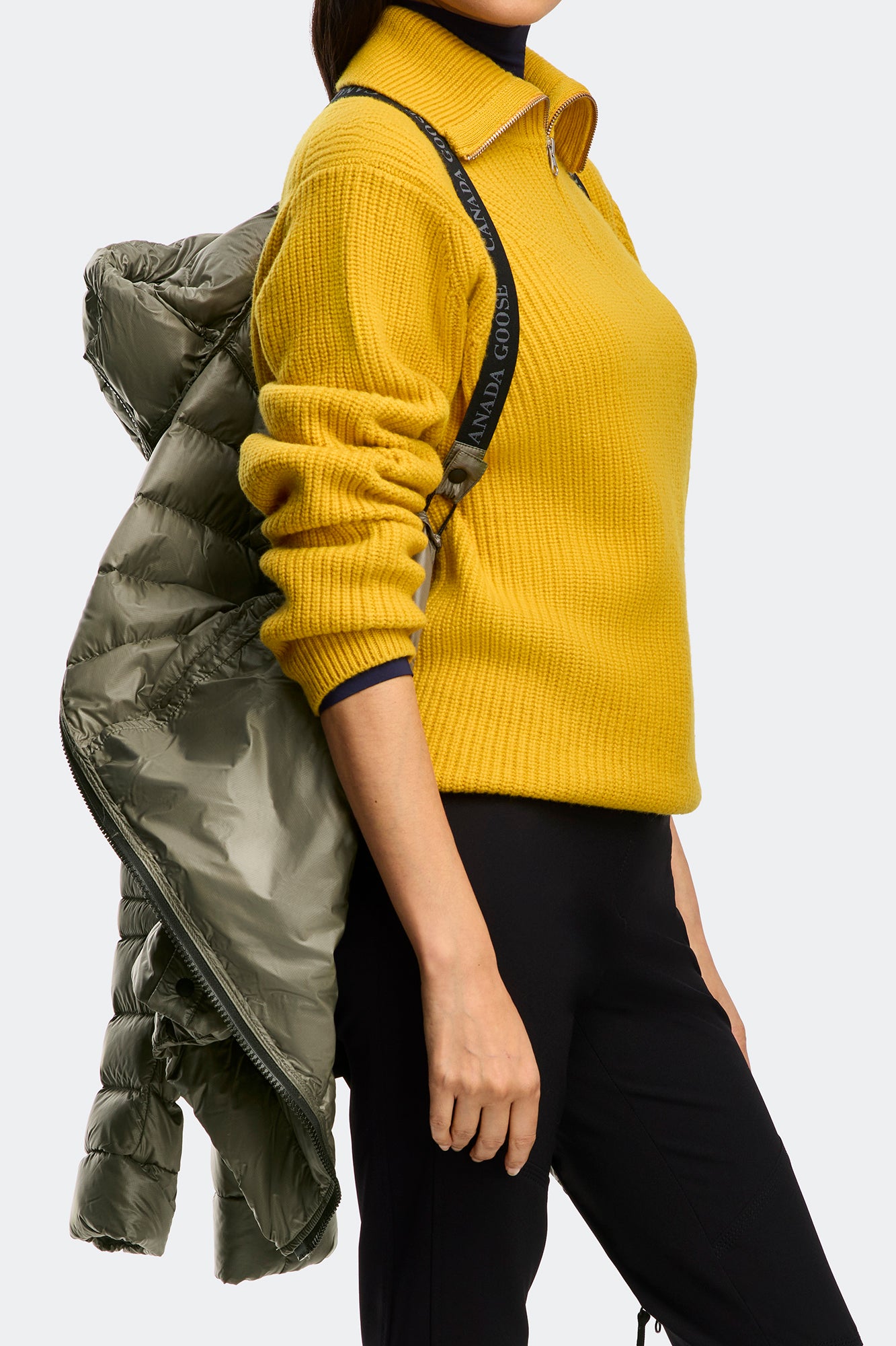 Cypress Hooded Jacket Black Label - Smokey Sage - Image 7