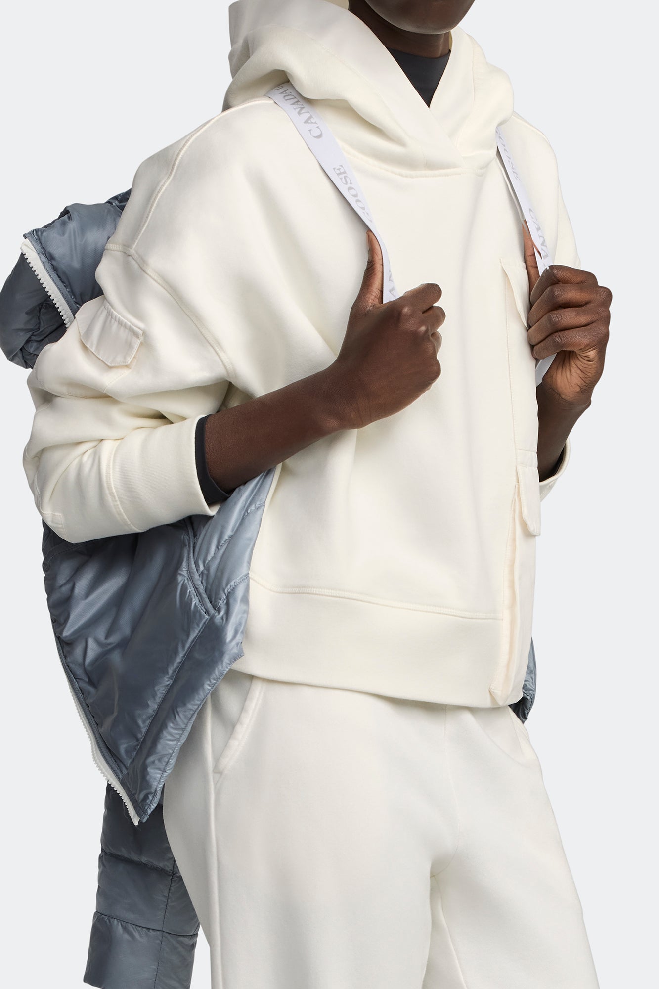 Cypress Hoodie White Label (Women) - Light Ozone Blue - Image 5