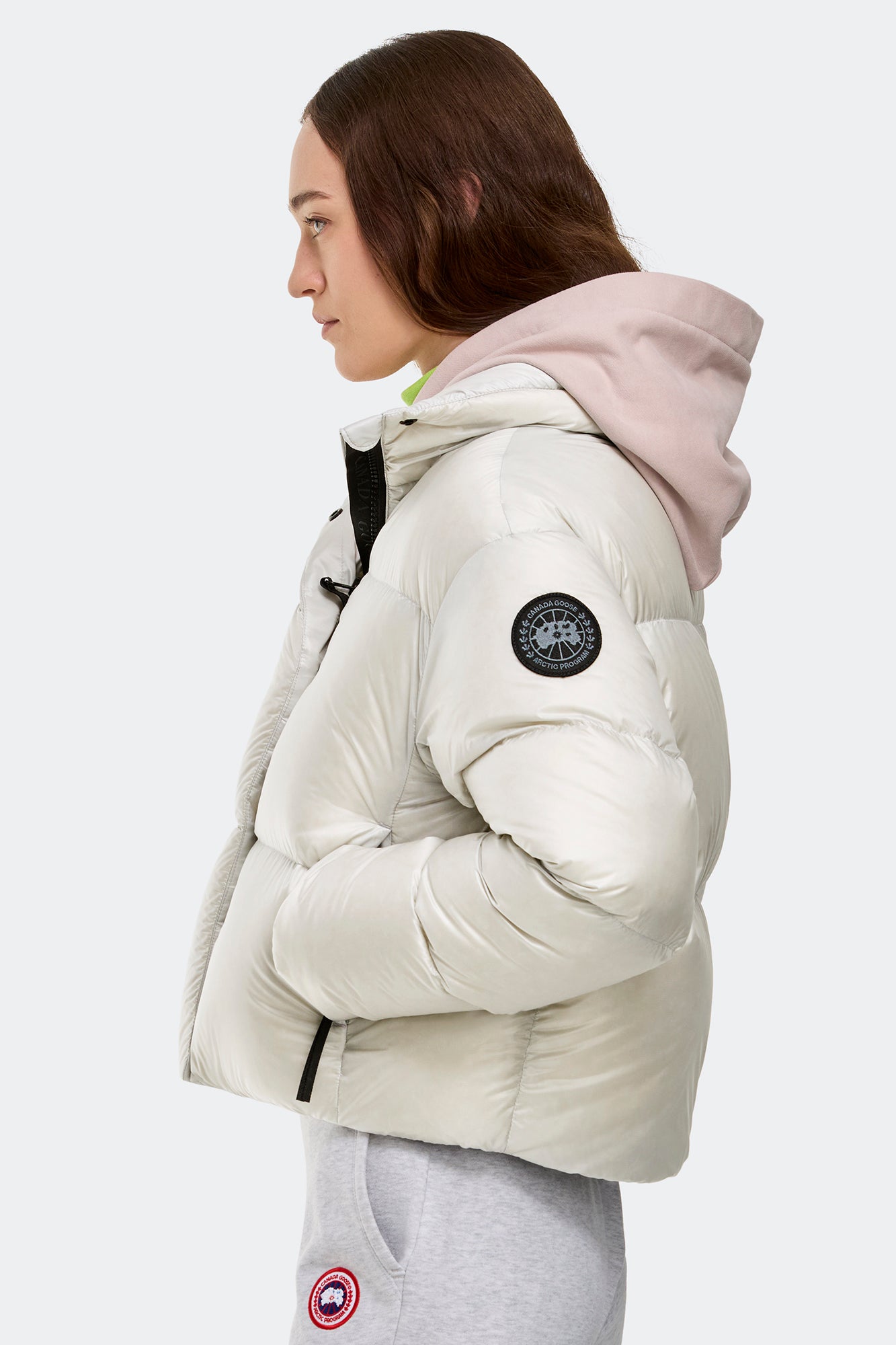 Cypress Cropped Puffer Black Label (Women) - Silverbirch