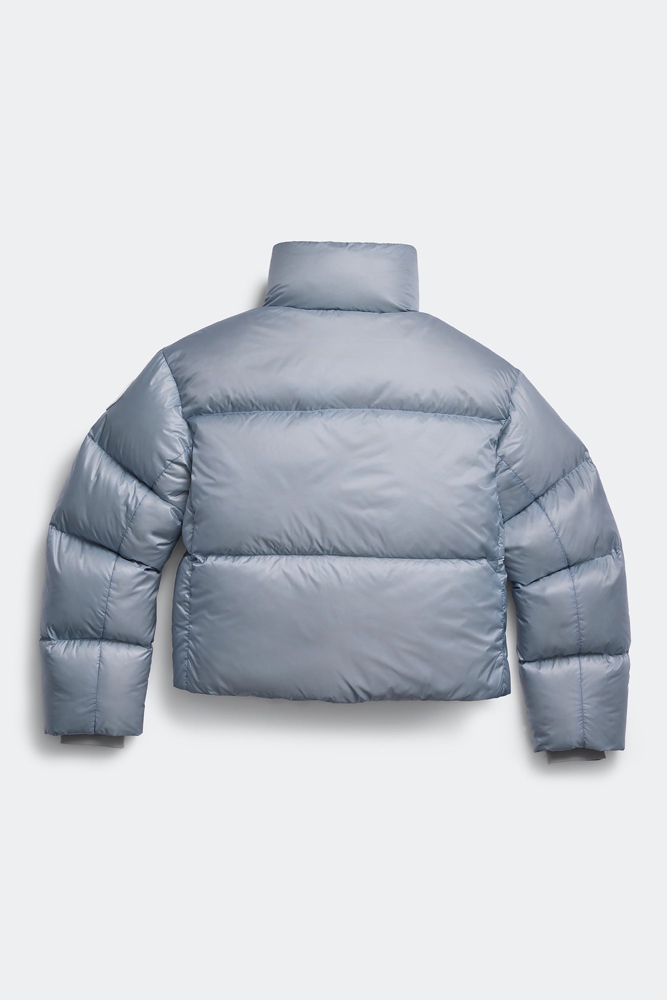 Cypress Cropped Puffer White Label (Women) - Light Ozone Blue - Image 8